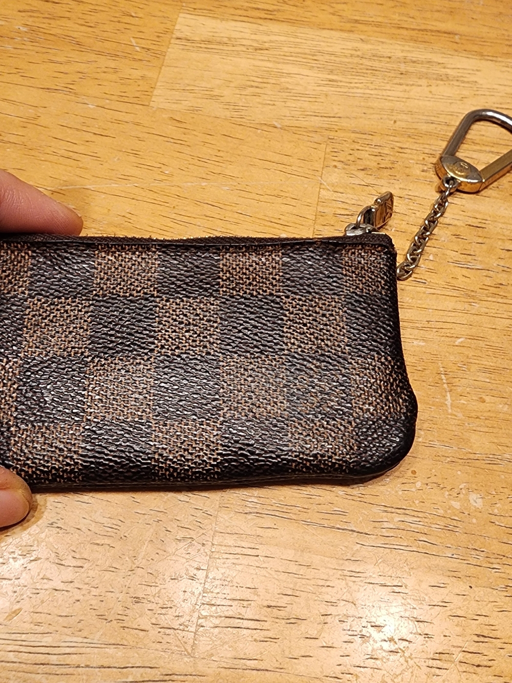 Louis Vuitton Pochette Cles Damier Ebene